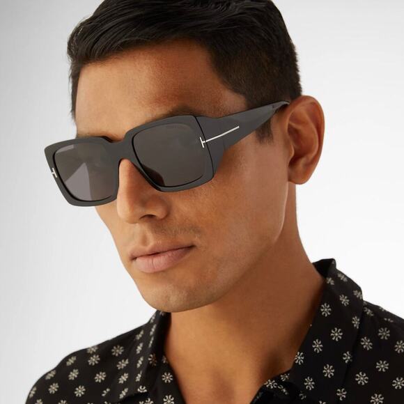 NEW! TOM FORD Ryder-02 Sunglasses TF1035-N 01A, Authentic - Picture 5 of 13